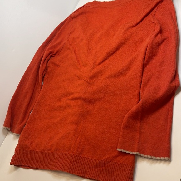 Anthropologie Winter Waves Yellow Bird Cardigan Sweater size small - Picture 5 of 9